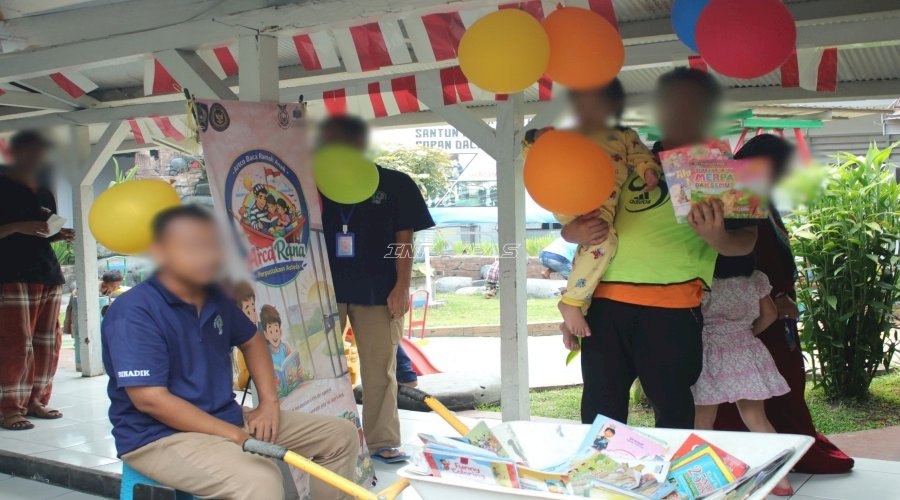 Arcarana Hadirkan Ruang Baca Ramah Anak di Area Taman Bermain Lapas Banjarmasin
