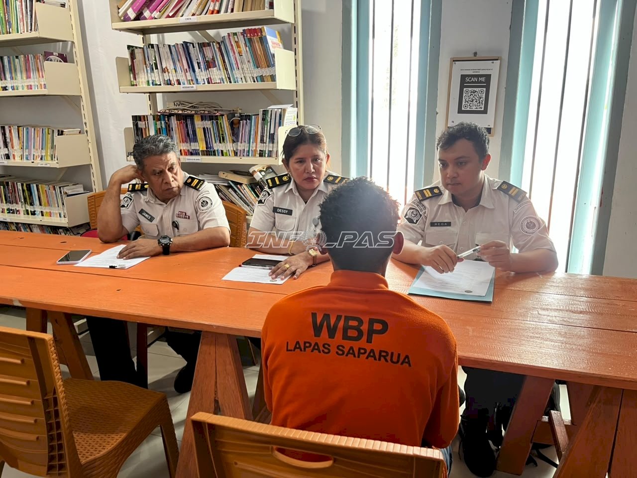 Dukung Reintegrasi Sosial, Bapas Ambon Laksanakan Litmas di Lapas Saparua dan Lapas Piru