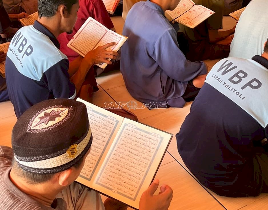 Dukung Warga Binaan Lancar Baca Al-Qur’an, Lapas Tolitoli Beri Pembelajaran Huruf Hijaiyah