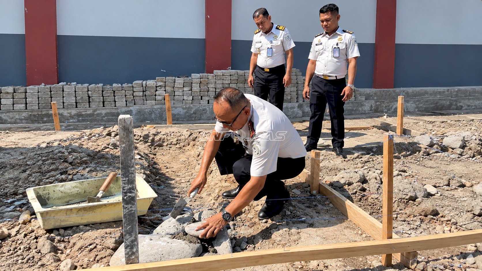 Perkuat Fasilitas Ibadah, Lapas Bulukumba Mulai Pembangunan Musala di Area Layanan Pengunjung