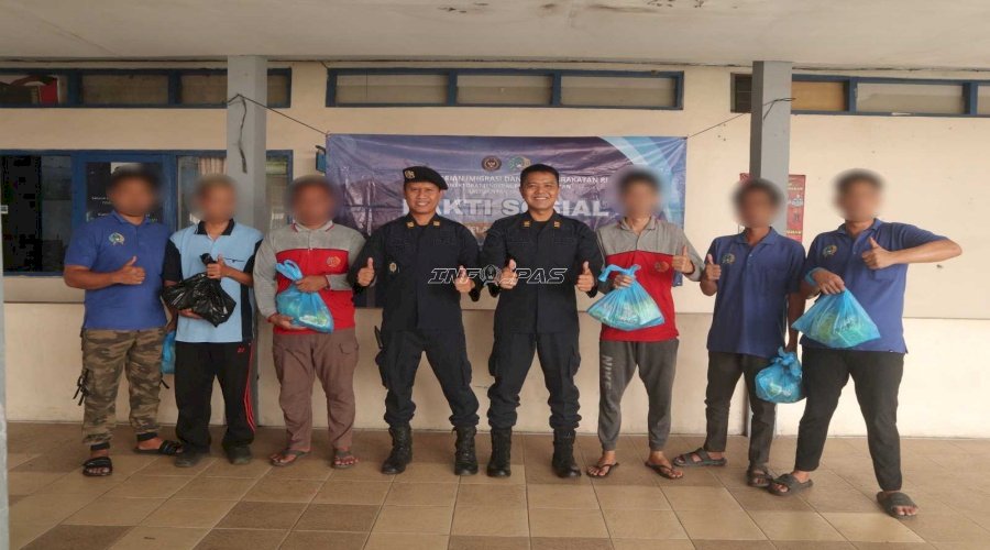 Wujudkan Pemasyarakatan Humanis, Rutan Marabahan Salurkan Paket Sembako bagi Warga Binaan