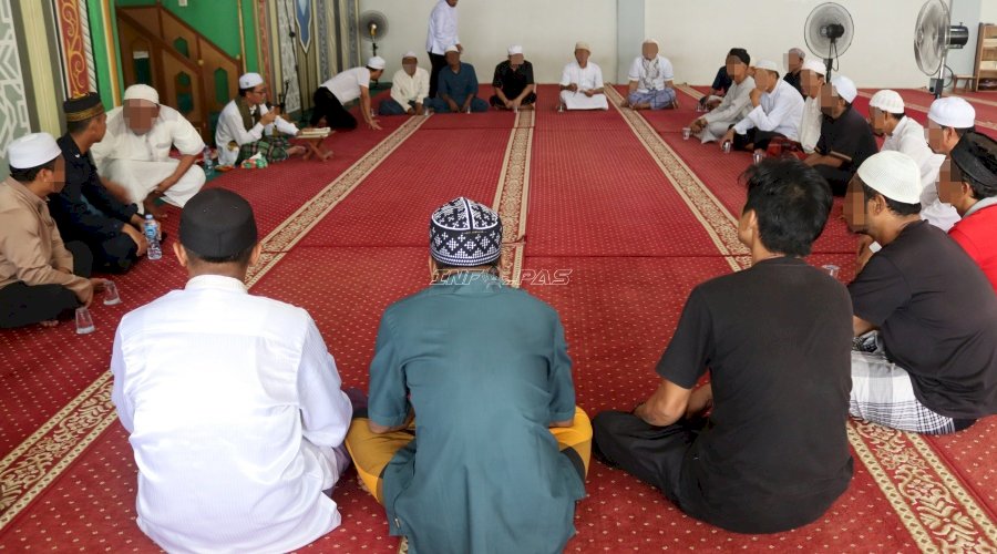 Majelis Taklim Al-Hijrah Lapas Batulicin Ulas Makna Niat sebagai Fondasi Ibadah