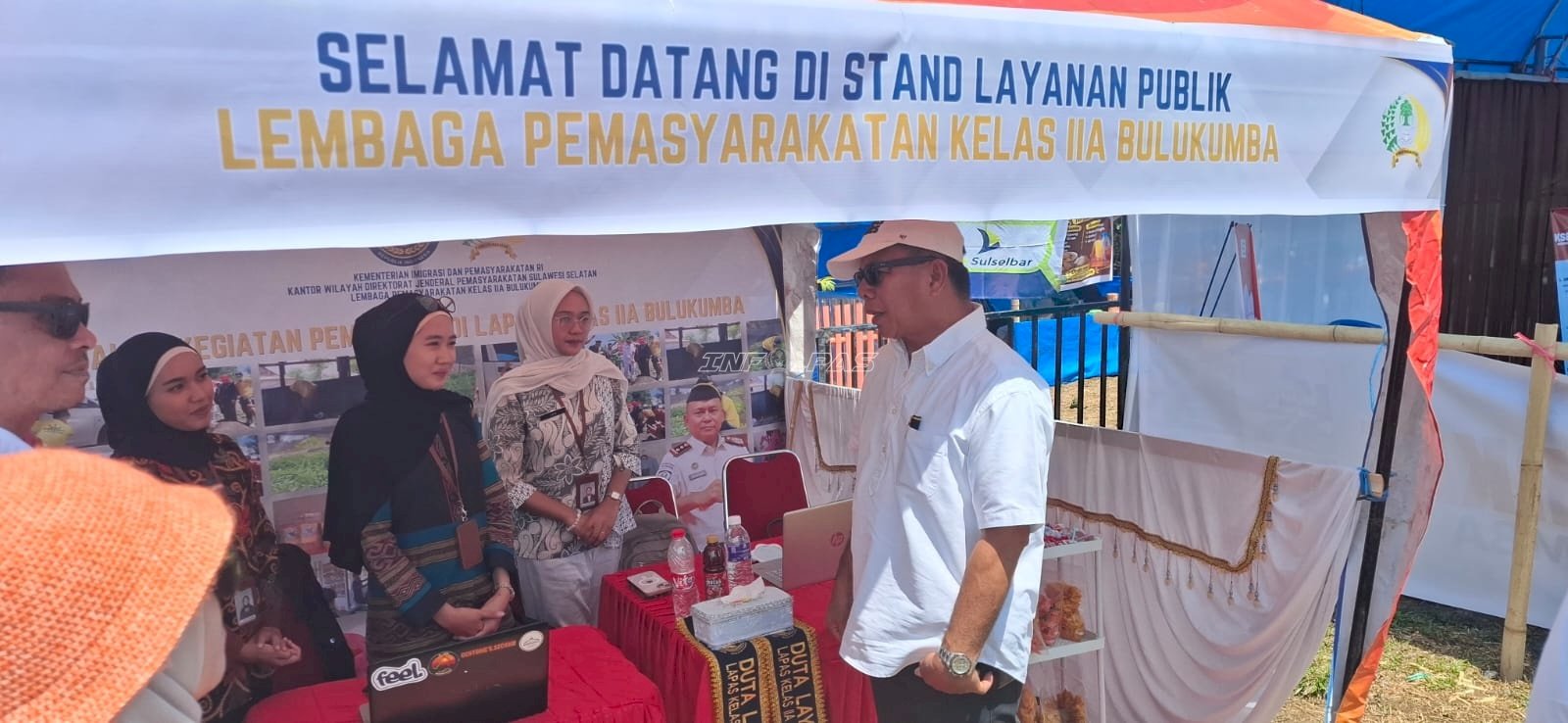 Dekatkan Informasi Layanan, Lapas Bulukumba Ikut Jambore Pelayanan Publik