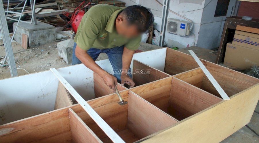 Dari Bengkel hingga Pertukangan, Warga Binaan Lapas Banjarmasin Terus Berkarya