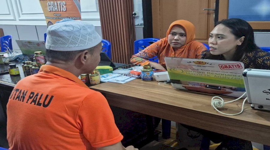 Rutan Palu Gandeng Kimia Farma Gelar CKG bagi Petugas, Warga Binaan, dan Peserta Magang