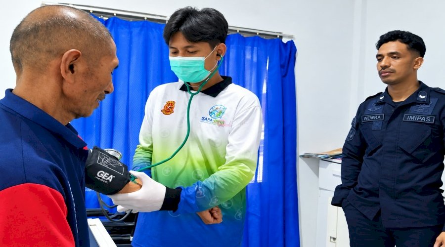 Jelang Bebas, Lapas Wahai Periksa Kesehatan dan Tes Urine Warga Binaan