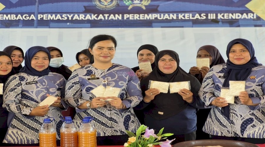 Lapas Perempuan Kendari Sukses Produksi Tempe dan Pupuk Organik