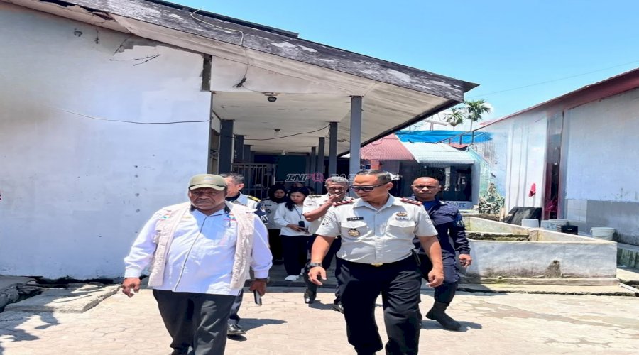 Pastikan Pelayanan Publik Berjalan Baik, Lapas Manokwari Sambut Kunjungan dan Monitoring ORI Perwakilan Papua Barat 