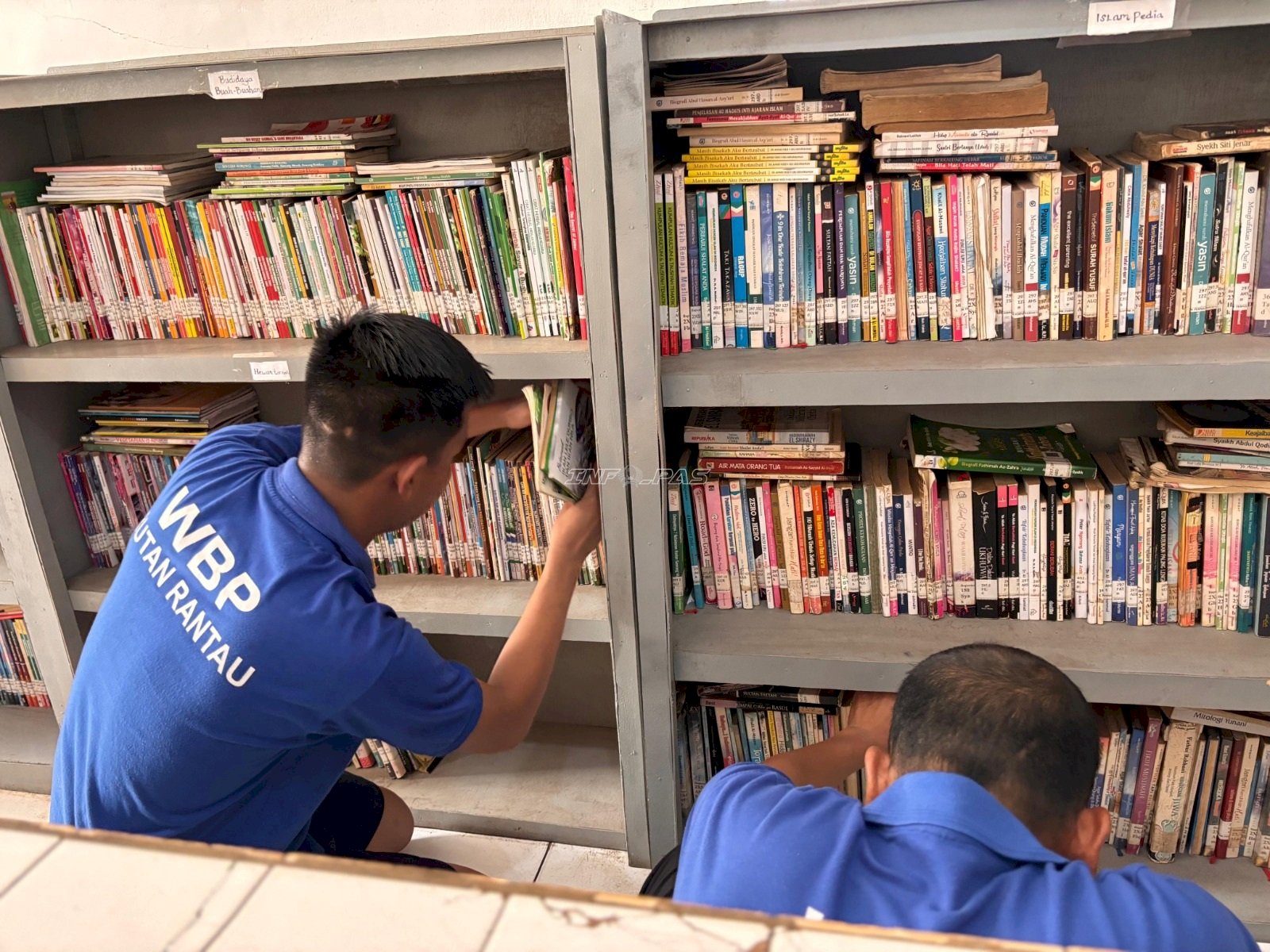 Rutan Rantau Dorong Minat Baca Warga Binaan melalui Perpustakaan