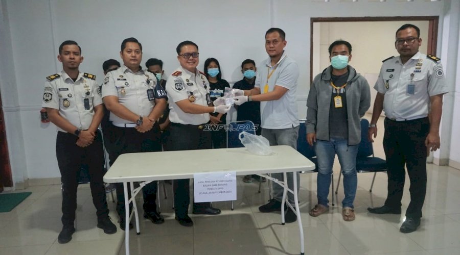 Lapas Cilegon Gagalkan Dua Upaya Penyelundupan Narkotika melalui Layanan Kunjungan 