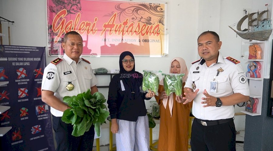 Dari Kebun ke Etalase, Kakanwil Ditjenpas Jateng Tinjau UMKM Lapas Purwokerto