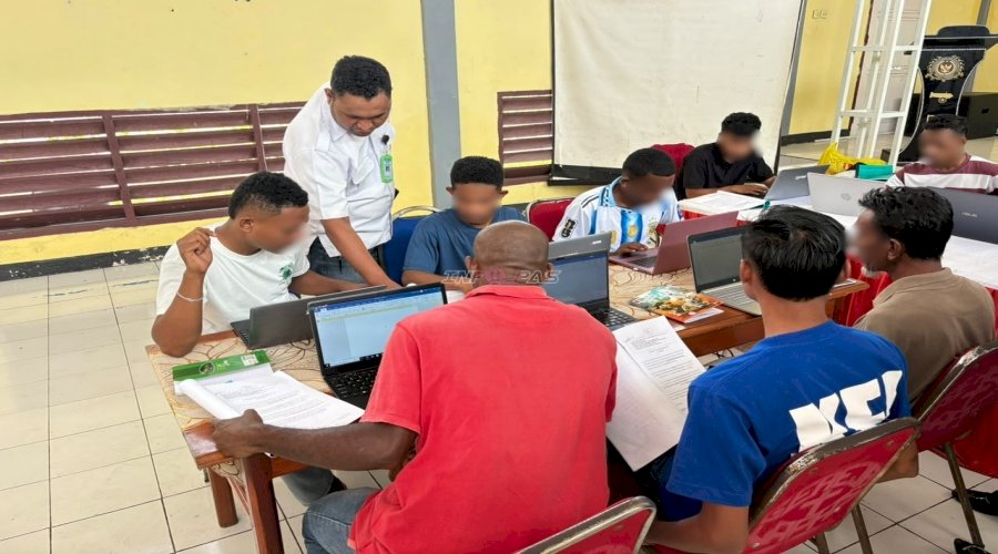 Kejar Paket dan Kursus Komputer, Warga Binaan Lapas Tual Bersiap Hadapi Dunia Kerja Digital