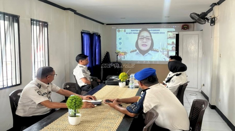 Lapas Wahai Perkuat Kompetensi Petugas Penyelenggara Makanan lewat Pelatihan Keamanan Pangan