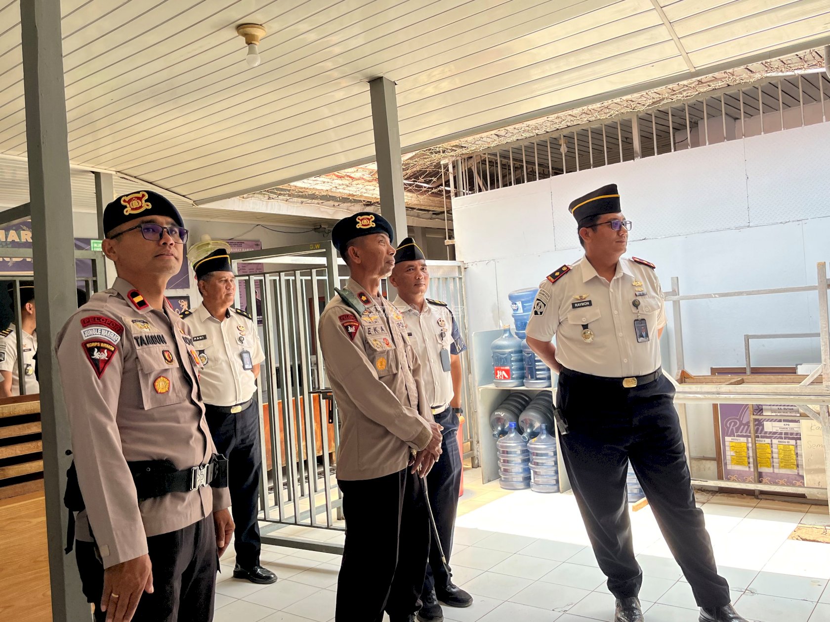 Rutan Tanjung Sambut Kunjungan Komandan Batalyon C Pelopor, Bahas Koordinasi Keamanan