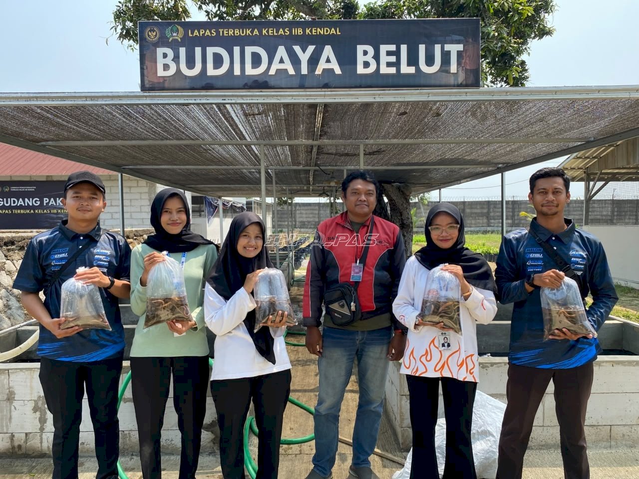 Integrated Farm Makin Produktif, Lapas Terbuka Kendal Mulai Budi Daya Belut