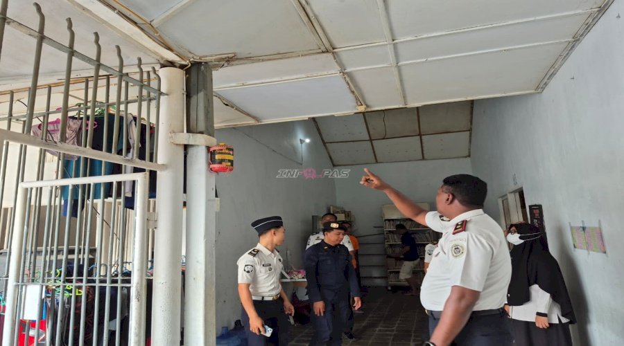 Rutan Majene Tingkatkan Pengawasan dan Ciptakan Kamtib lewat Sidak Blok Hunian