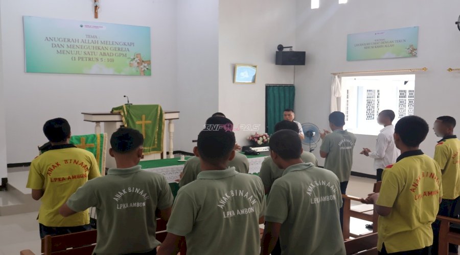 LPKA Ambon Hadirkan Misi Injili dalam Pembinaan Anak Binaan