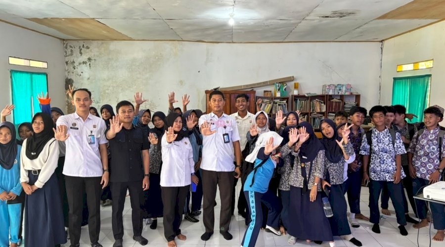 Sinergi Edukasi Hukum, Kanwil Ditjenpas Sulbar Hadirkan Penyuluhan Cegah Bullying di MTs Amaliah Guppi