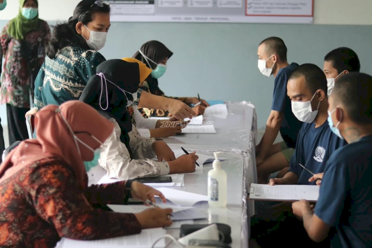 Perkuat Deteksi Dini, Lapas Cipinang Lakukan Skrining Adiksi terhadap 18 Warga Binaan
