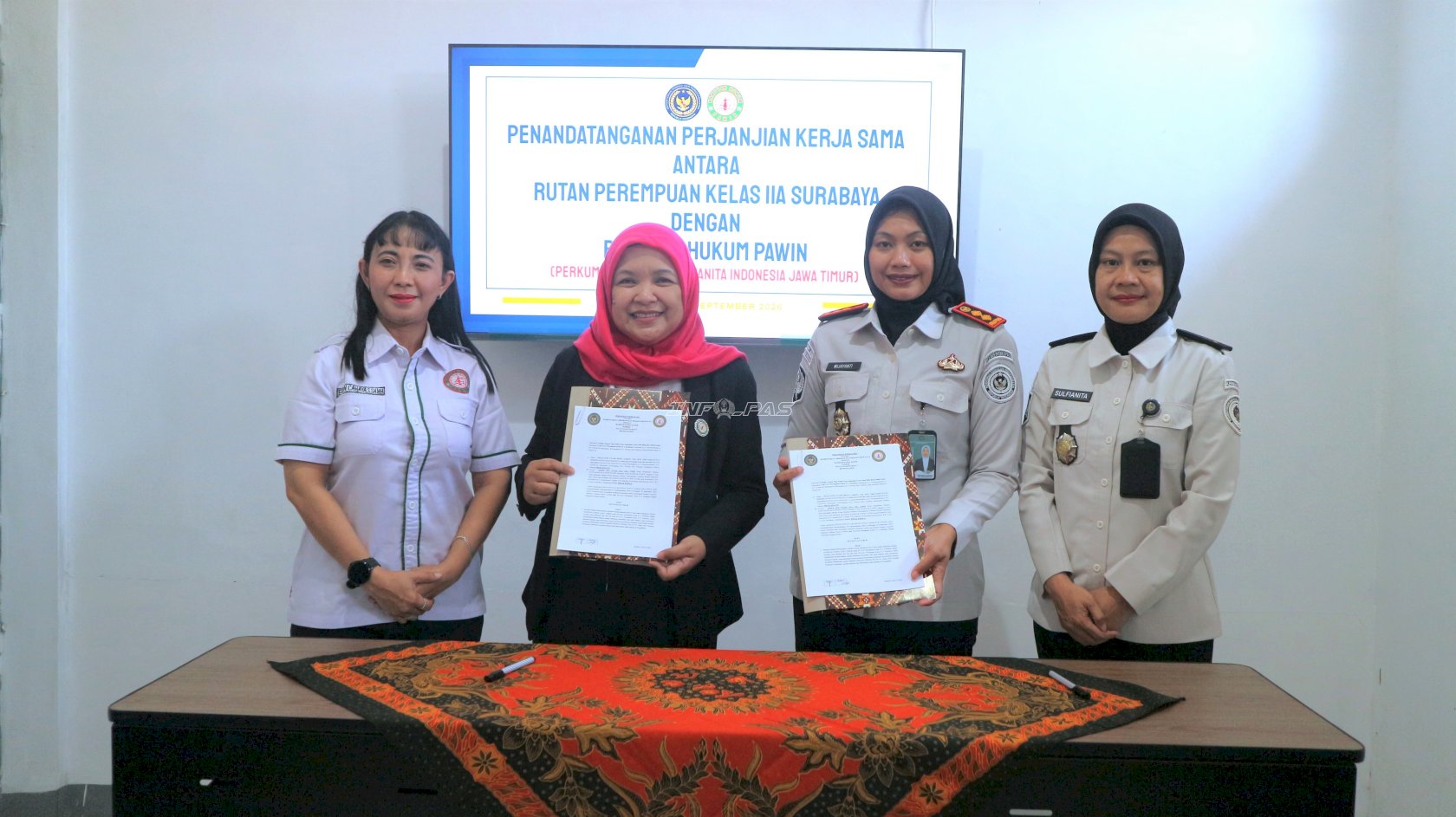 Rutan Perempuan Surabaya Gandeng PAWIN Perluas Akses Bantuan Hukum bagi Warga Binaan