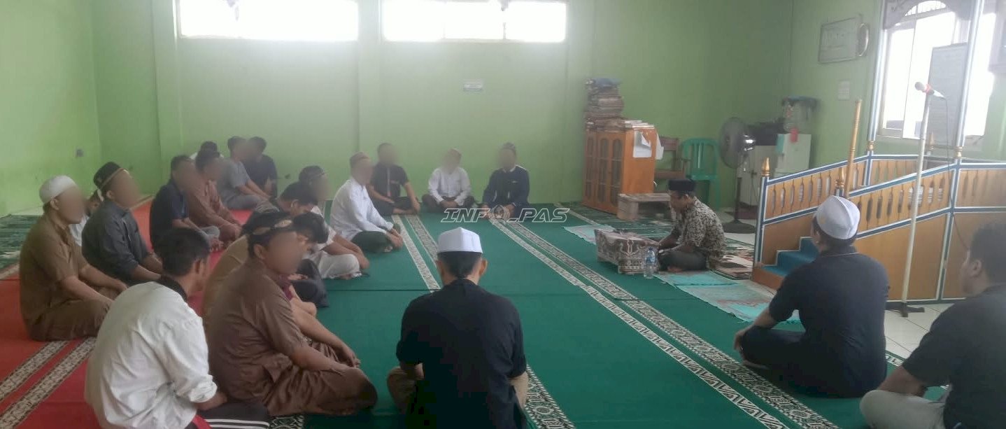 Lapas Kotabaru Hadirkan Tausiah Perkuat Keimanan Warga Binaan