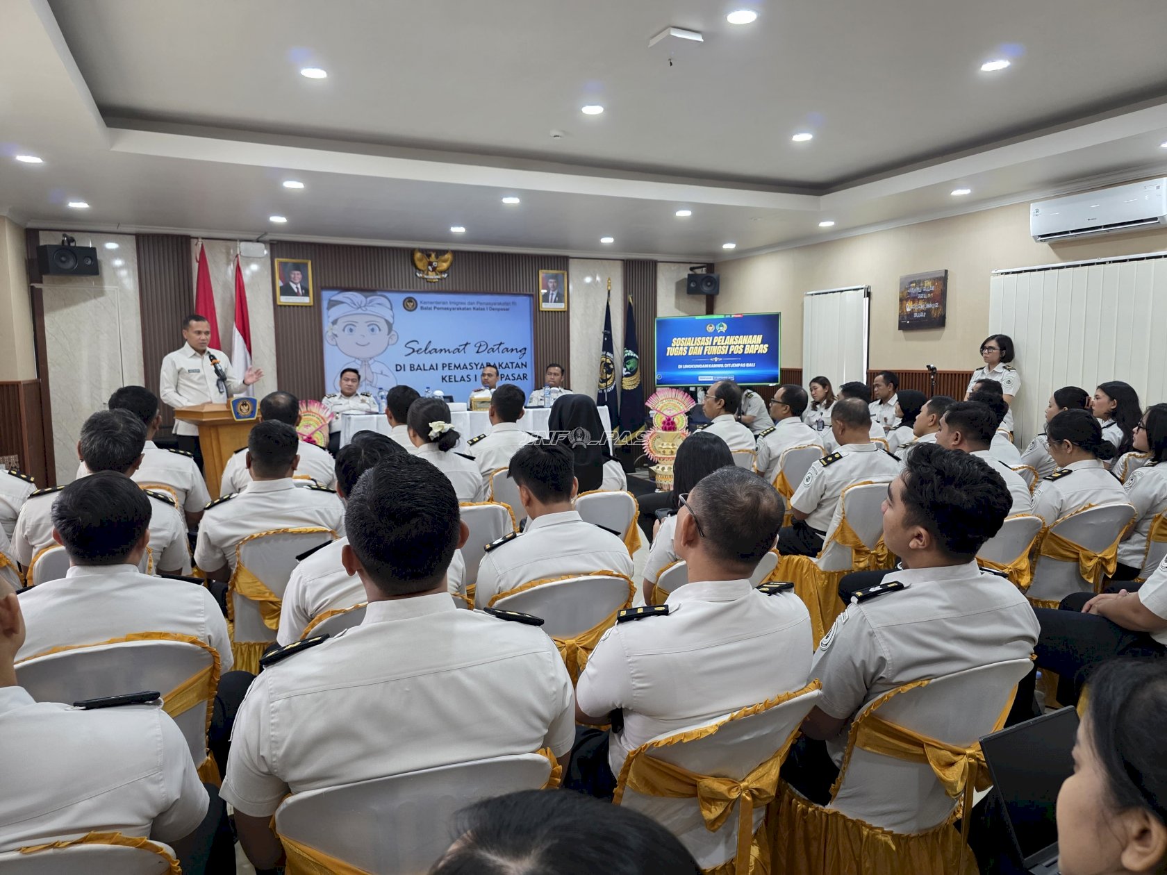 Bapas Denpasar Samakan Persepsi untuk Optimalkan Layanan Pos Bapas