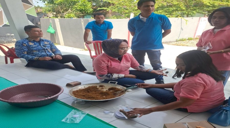 Bekali Klien dengan Keterampilan, Bapas Ambon Gelar Pelatihan Pembuatan Abon Ikan