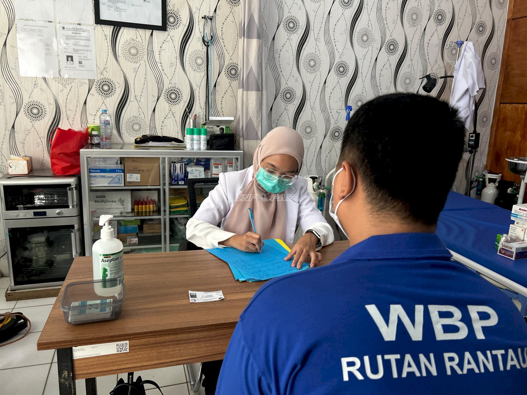 Jaga Kesehatan Warga Binaan, Rutan Rantau Hadirkan Dokter Pihak Ketiga