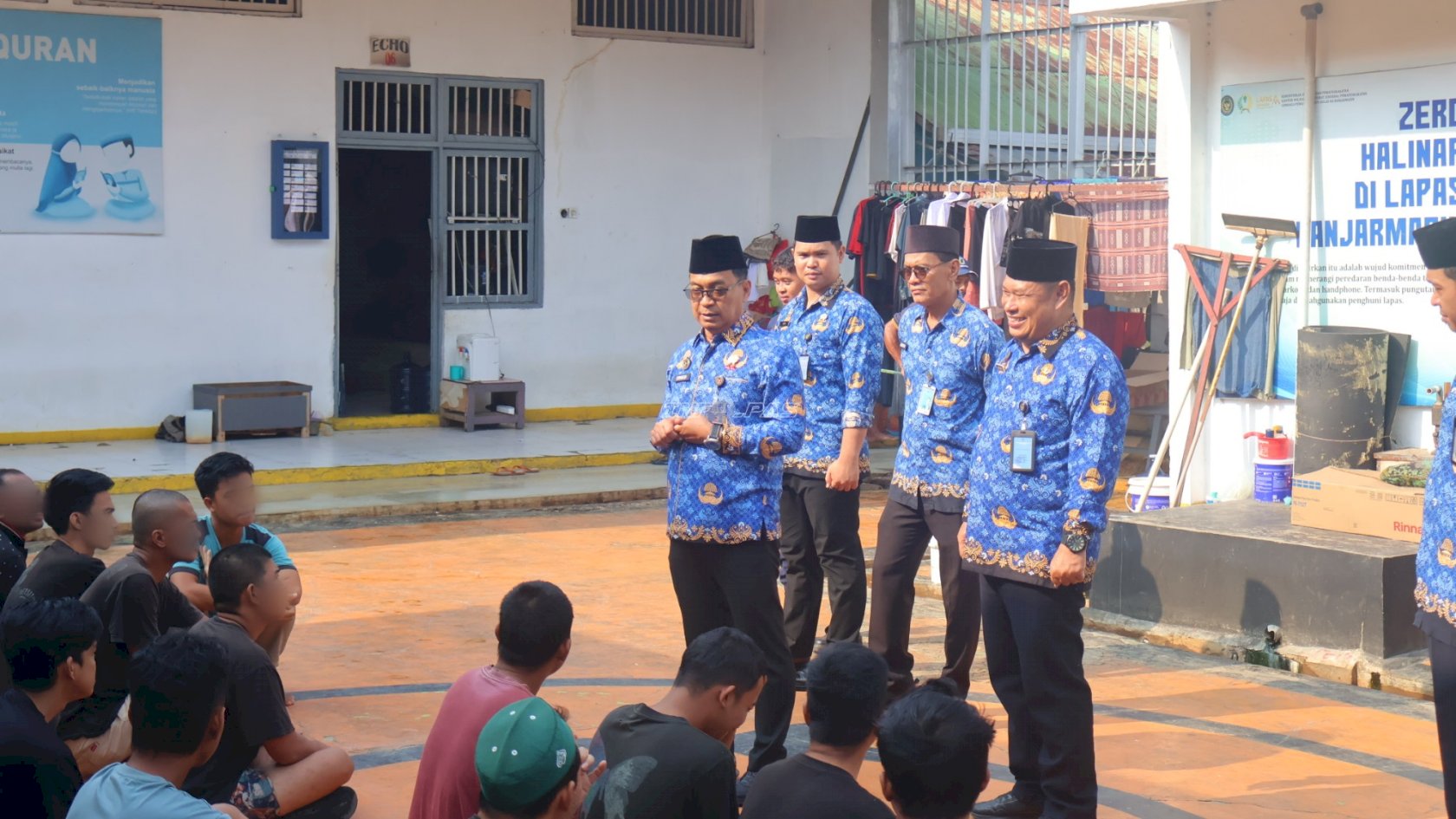 Kanwil Ditjenpas Kalsel Hadir di Tengah Warga Binaan melalui Sapa Kasih