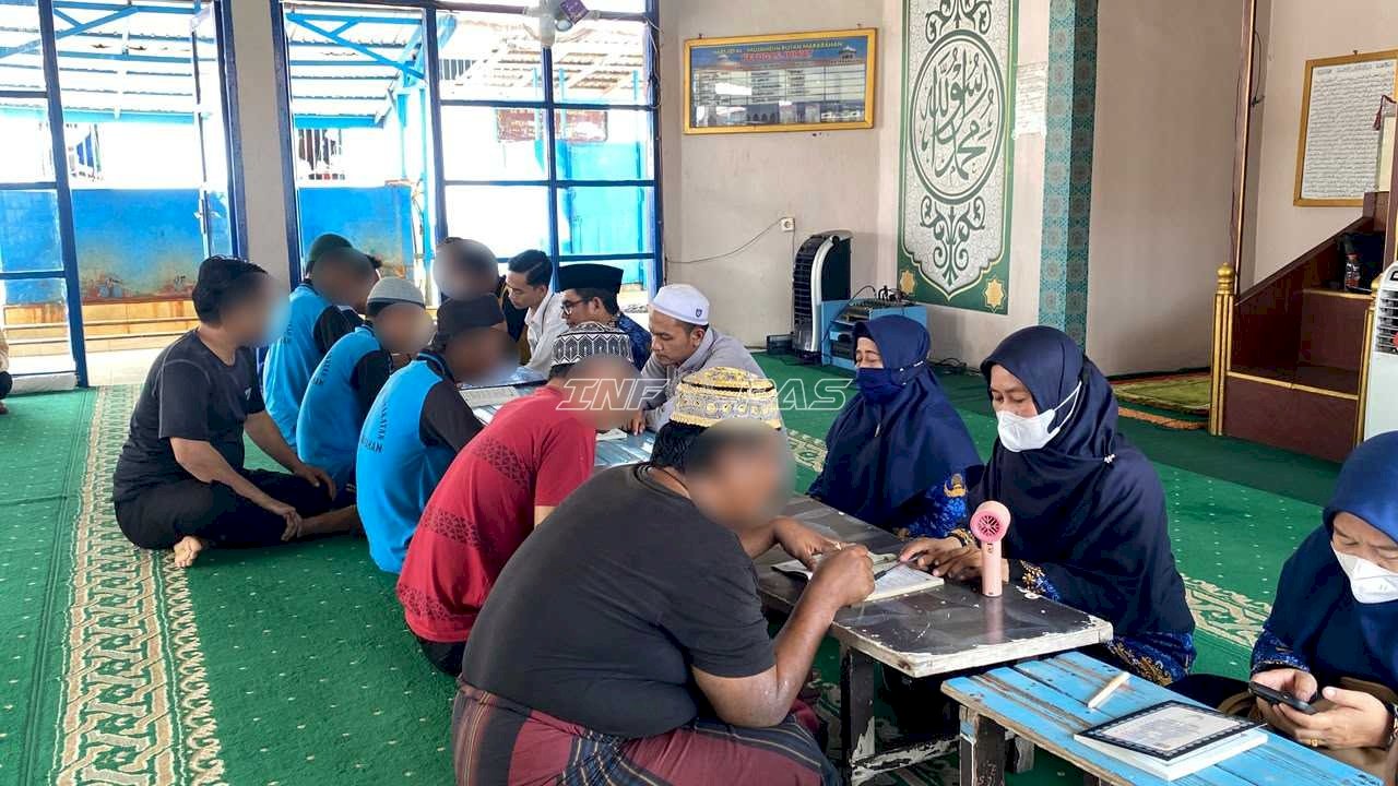 Belajar Al-Qur’an dan Iqra, Rutan Marabahan Dorong Perubahan Positif Warga Binaan