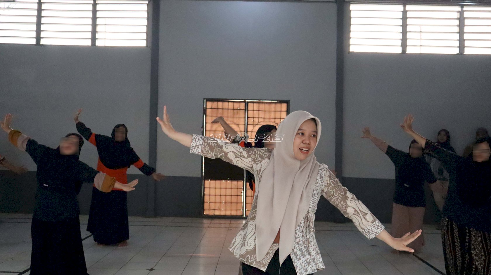 Asah Seni Tari Warga Binaan Perempuan, Lapas Amuntai Gandeng Peserta Magang