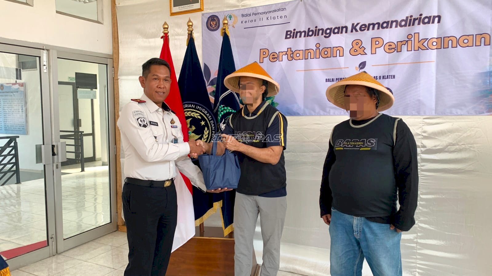 Beri Bantuan Sosial, Bapas Klaten Dukung Klien Jalani Kehidupan Mandiri