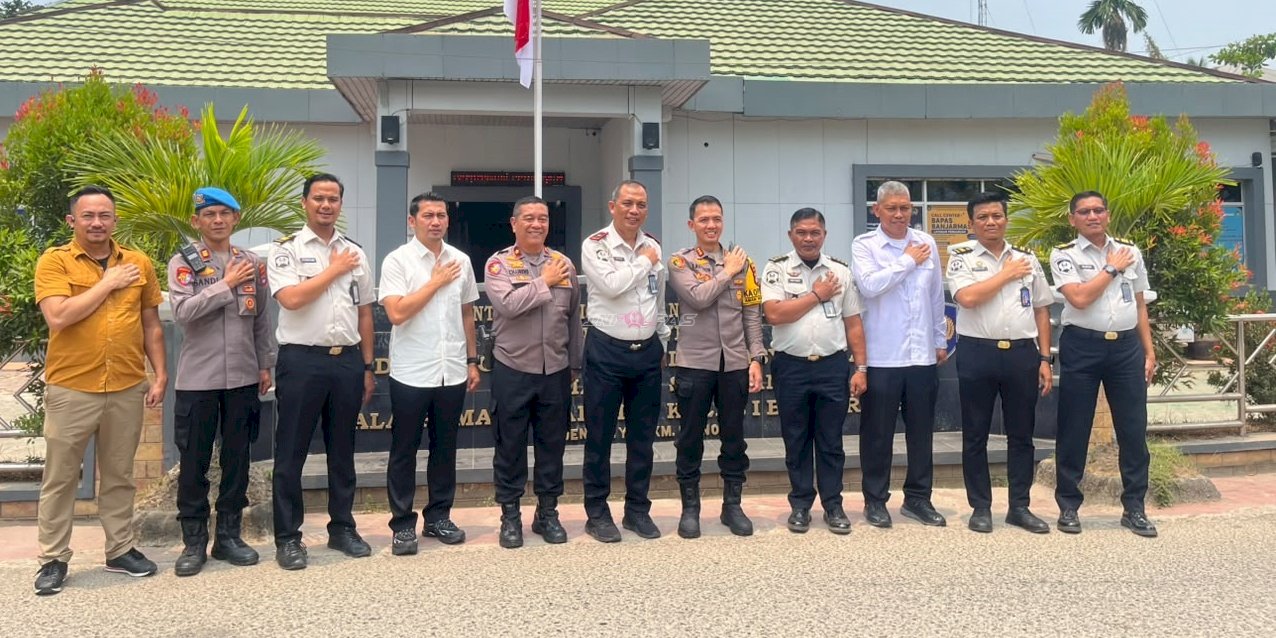 Bapas Banjarmasin dan Polresta Banjarmasin Perkuat Sinergi Pembimbingan Klien
