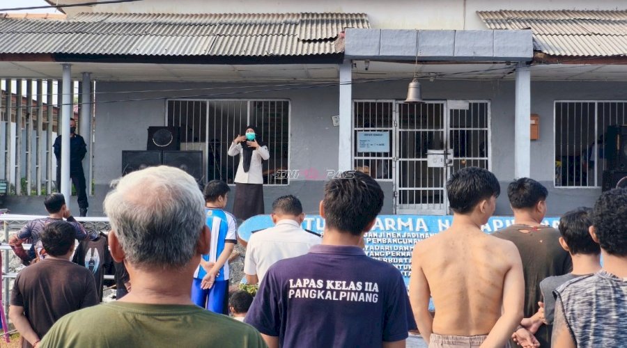 Lapas Pangkalpinang Perkuat Edukasi Kesehatan Warga Binaan Hadapi Peralihan Musim