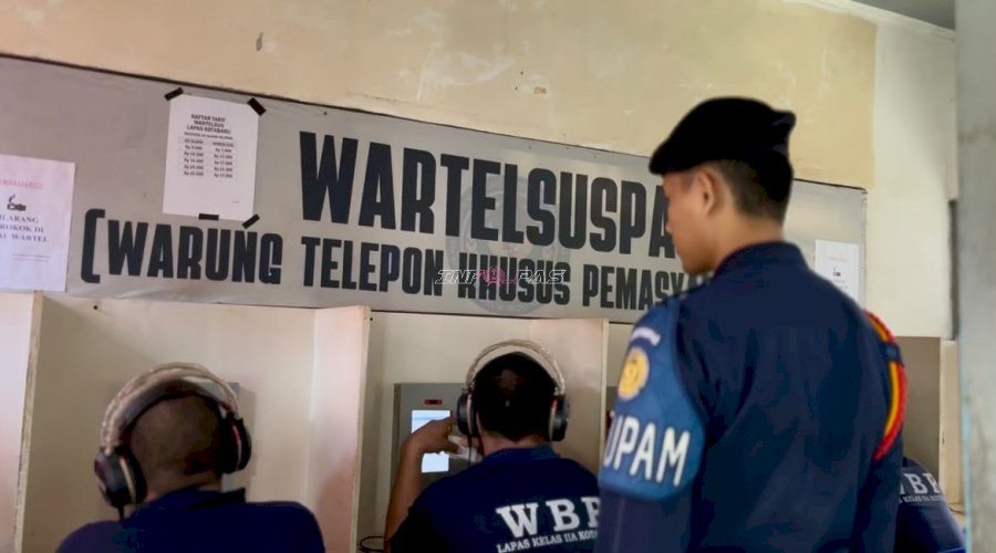 Wartelsuspas Jadi Layanan Komunikasi, Lapas Kotabaru Jaga Hak Warga Binaan Tetap Terpenuhi