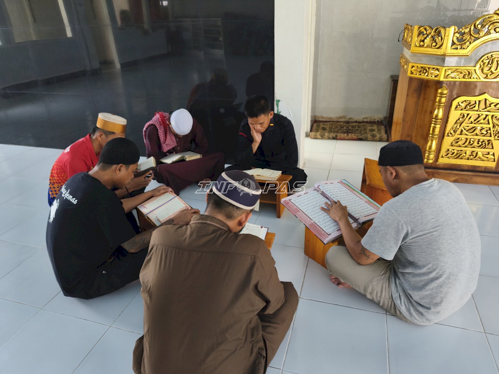 Perbaiki Bacaan Al-Qur'an, Rutan Kolaka Bina Warga Binaan dengan Metode Talaqqi