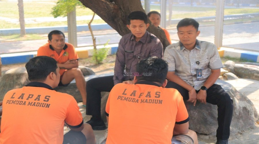 Perkuat Pengawasan dan Kepedulian, Lapas Pemuda Madiun Sapa dan Pastikan Kondisi Warga Binaan