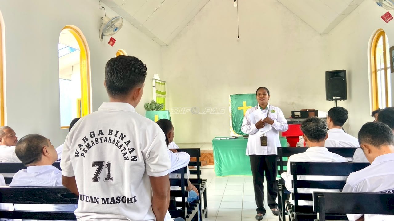 Dari Masjid dan Gereja, Rutan Masohi Perkuat Pembinaan Warga Binaan
