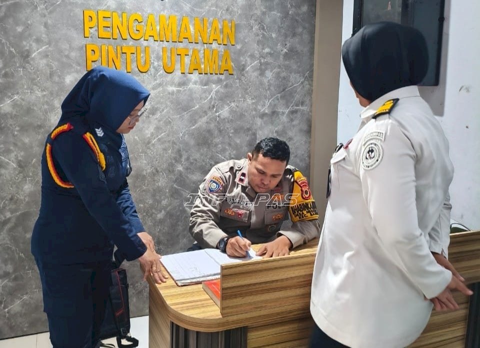 Lapas Perempuan Ambon Terima Sambang Bhabinkamtibmas Polsek Baguala