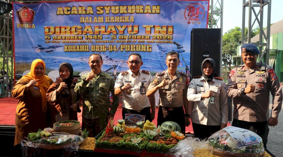 Rutan Perempuan Surabaya Perkuat Sinergi Lintas Instansi pada Tasyakuran HUT Ke-81 TNI