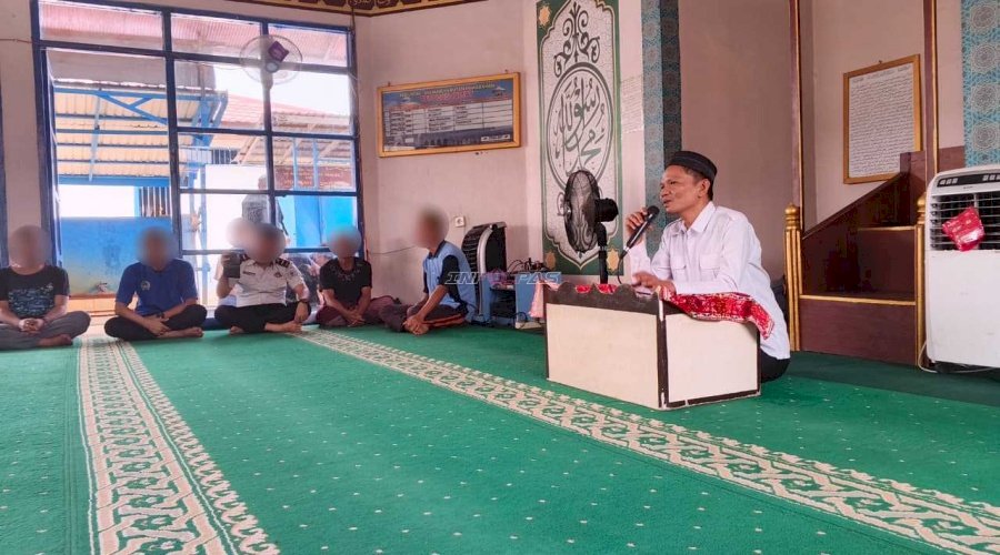 Warga Binaan Rutan Marabahan Belajar Makna Puasa lewat Ceramah Keagamaan