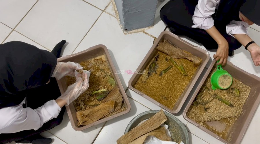 Budidaya Maggot Jadi Upaya Kelola Sampah Organik di Lapas Kotabaru