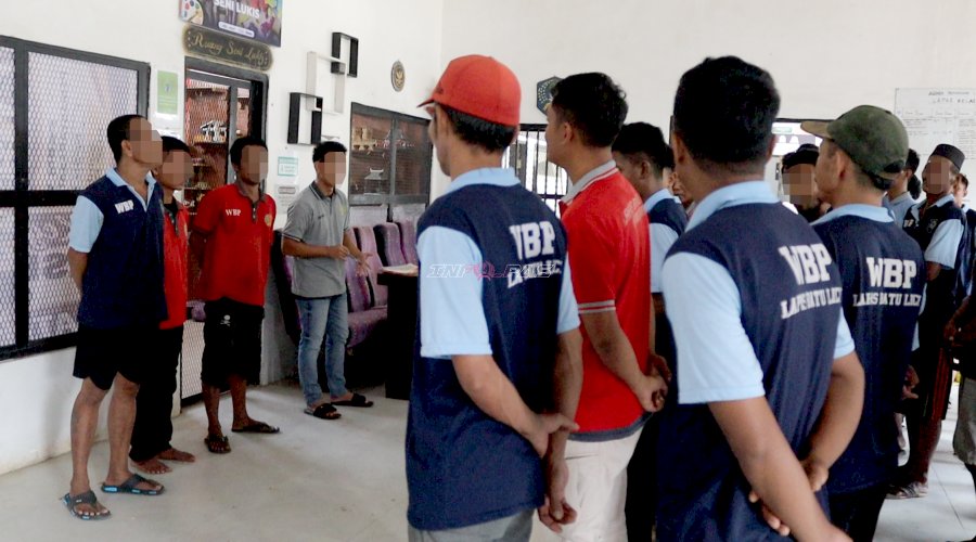 Senin Sharing Jadi Wadah Presentasi, Warga Binaan Lapas Batulicin Paparkan Hasil Pembinaan Kemandirian