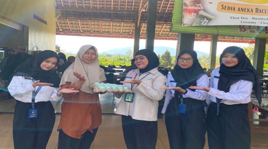 Dari Dapur Pembinaan ke Meja Konsumen, Telur Asin Warga Binaan Rutan Pelaihari Disalurkan ke UMKM