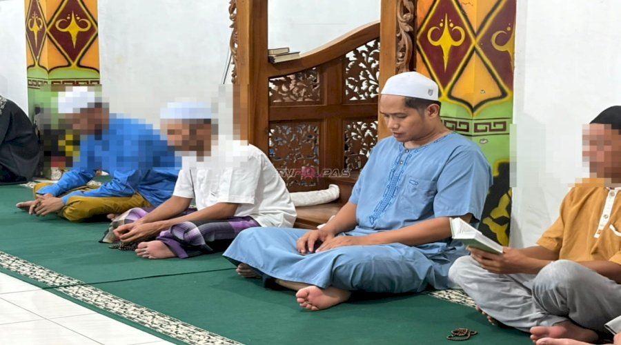 Mengaji Bersama, Rutan Rantau Perkuat Pendekatan Persuasif kepada Warga Binaan