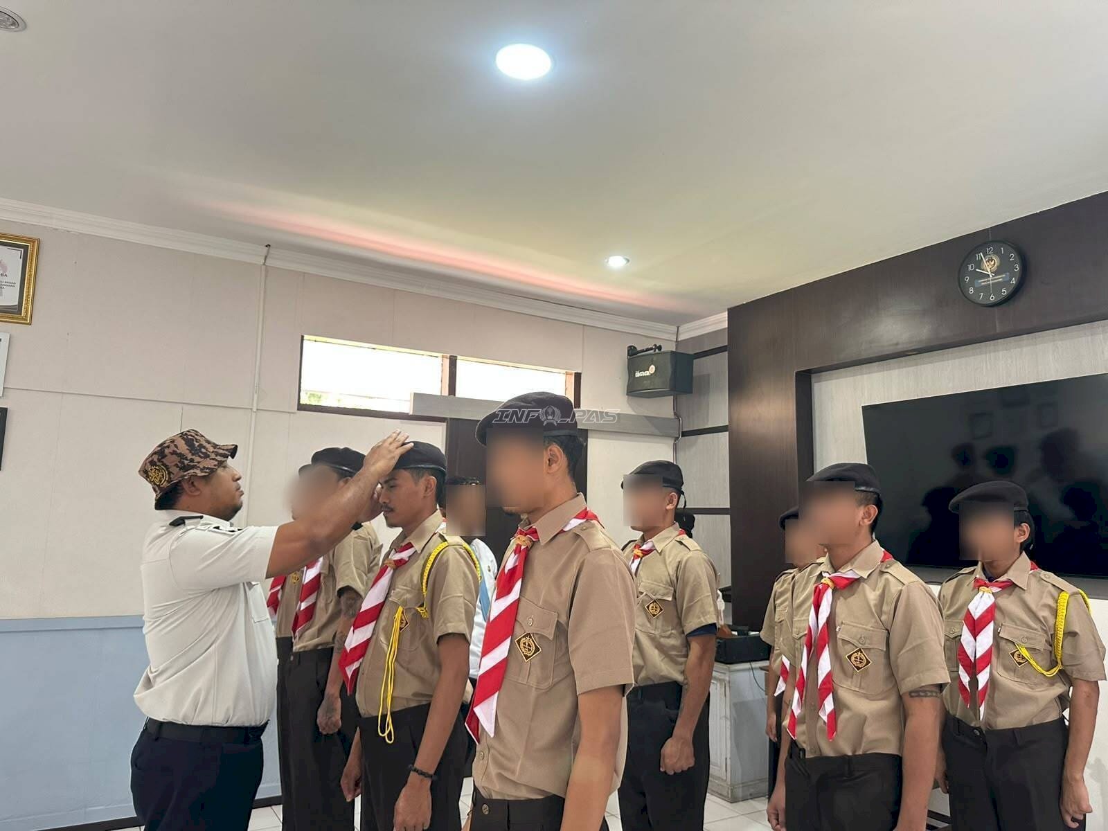 Lapas Bulukumba Asah Disiplin dan Kemandirian Warga Binaan lewat Kepramukaan