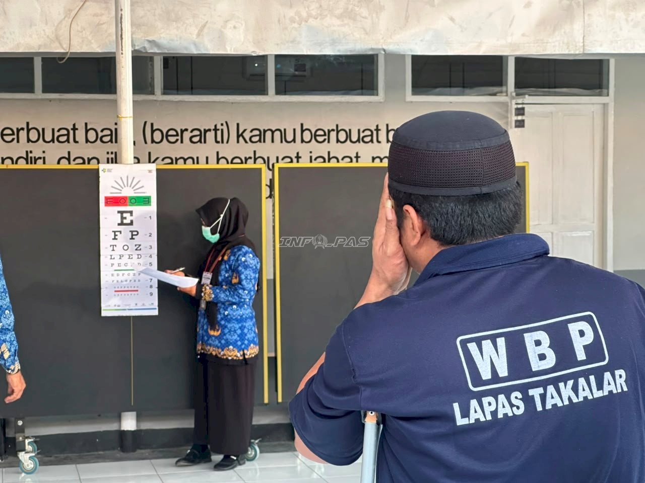 Lapas Takalar Gelar Cek Kesehatan Gratis, 223 Warga Binaan Jalani Pemeriksaan