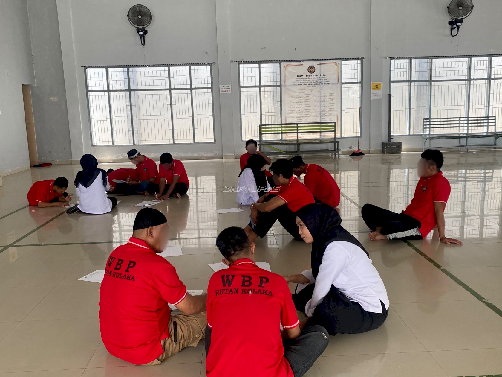 Beri Bekal Literasi, Rutan Kolaka Bina Warga Binaan Buta Aksara