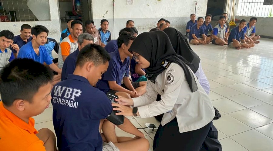 Rutan Barabai Pantau Keamanan, Kesehatan, dan Kebersihan melalui Sapa Kasih
