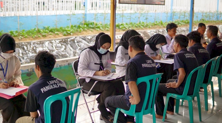 Lapas Pangkalpinang Asesmen 150 Warga Binaan, Dukung Program Rehabilitasi dan Re-Edukasi Nasional
